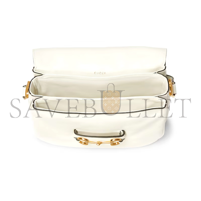 GUCCI HORSEBIT 1955 AURA SMALL SHOULDER BAG 847063 (26*17.5*10cm) GUCCI HORSEBIT 1955 AURA SMALL SHOULDER BAG 847063 (26*17.5*10cm)